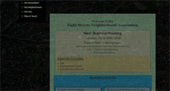 Desktop Screenshot of eightstreets.org